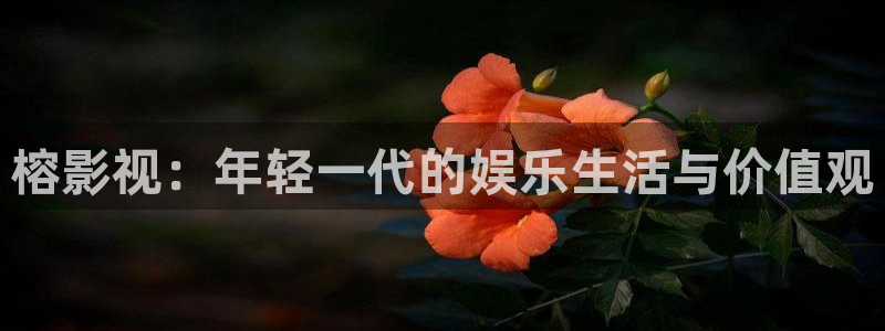 我是刑警金牌影院在线观看：榕影视：年轻一代的娱乐生活与价值观