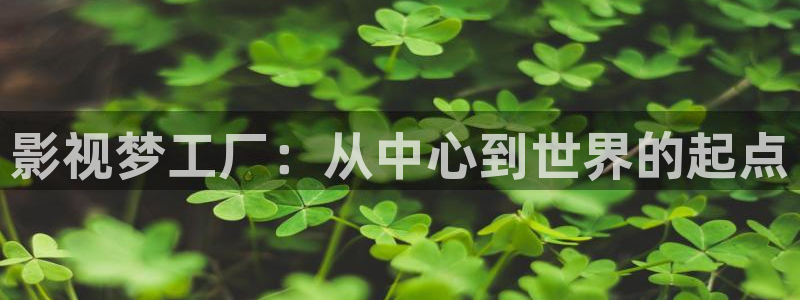 金牌影院电影：影视梦工厂：从中心到世界的起点